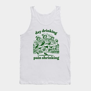 Day Drinking Pain Shrinking Shirt, Funny Meme Shirt, Funny Y2K Tshirt, Oddly Specific Shirt, Unisex Heavy Cotton Shirt, Funny Graphic Tee Tank Top